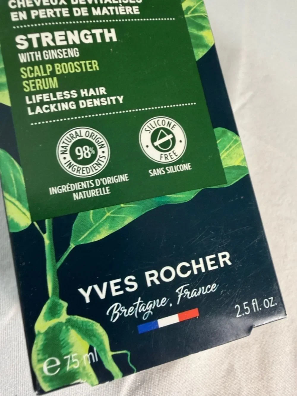 NEW Yves Rocher ginseng scalp booster treatment